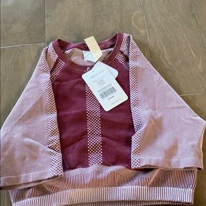 Fabletics seamless active crop top